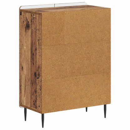 vidaXL Bathroom Storage Cainet ZWOLLE Old Wood 59.5 x 31 x 79.5 cm 6
