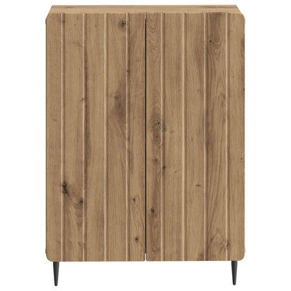 vidaXL Bathroom Storage Cainet ZWOLLE Artisan Oak 59.5 x 31 x 79.5 cm 4