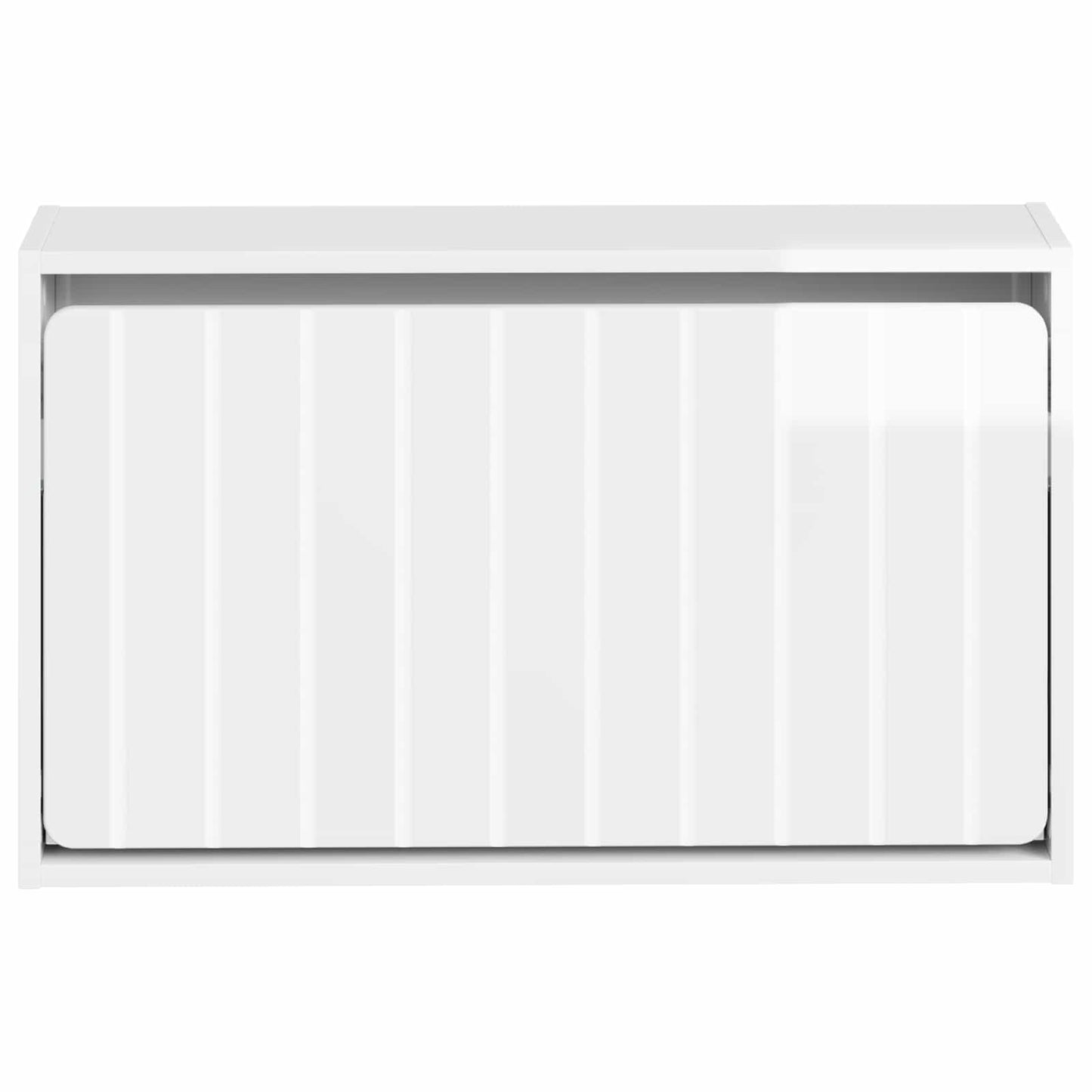 vidaXL Wall-Mounted Shoe Cabinet ZWOLLE 71 x 17 x 43 cm 4