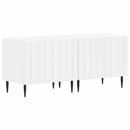 vidaXL TV Cabinet White Engineered Wood 2
