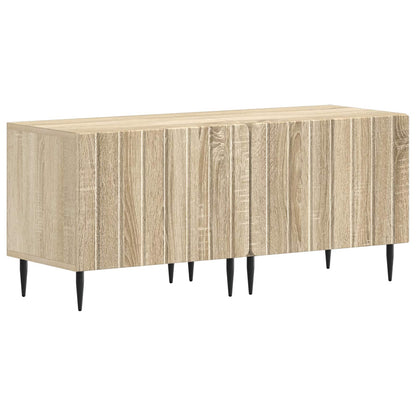 vidaXL TV Cabinet Sonoma Oak Engineered Wood 2