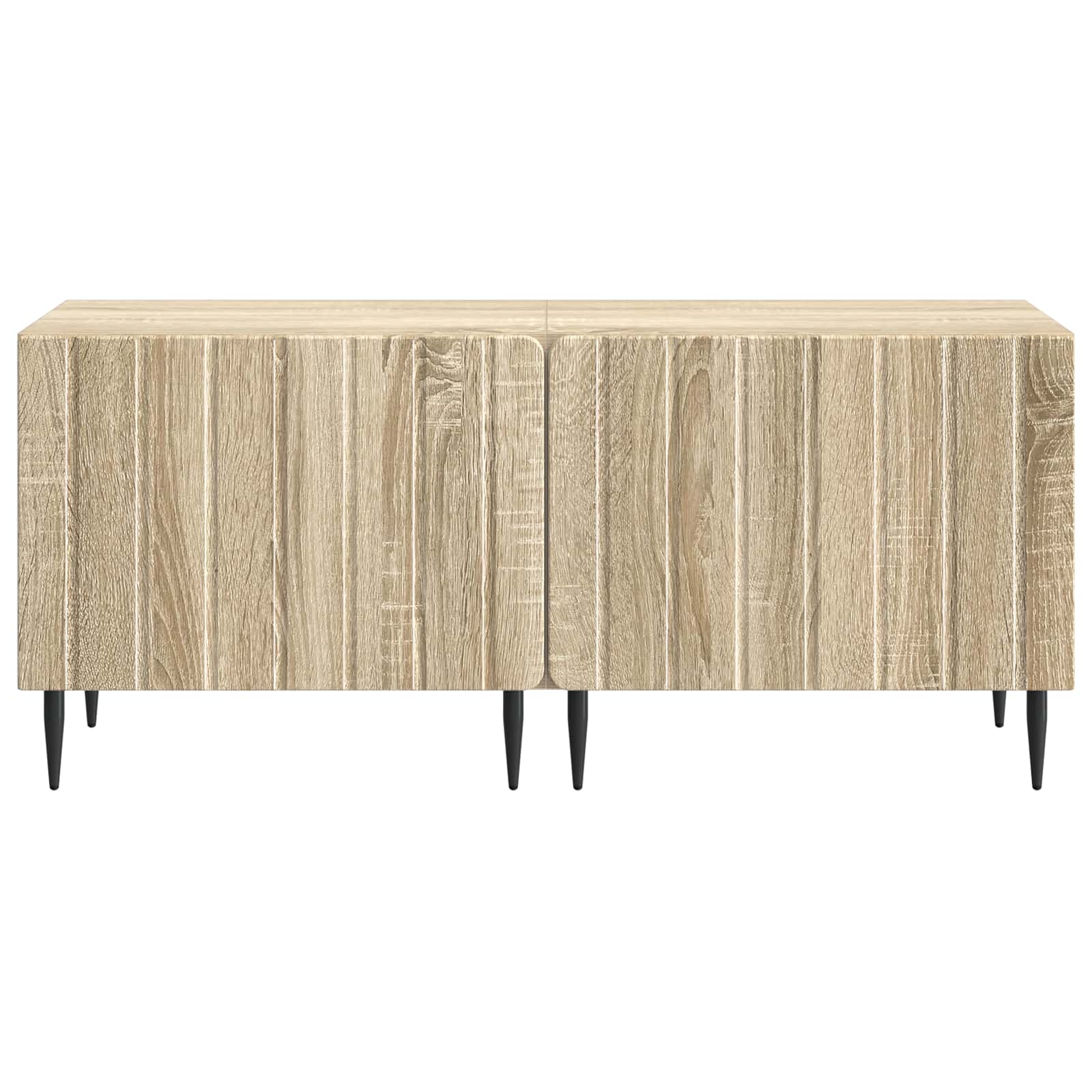 vidaXL TV Cabinet Sonoma Oak Engineered Wood 6