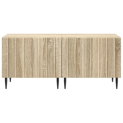 vidaXL TV Cabinet Sonoma Oak Engineered Wood 6