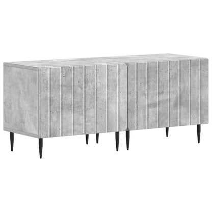 vidaXL TV Cabinet Concrete Grey Engineered Wood 2