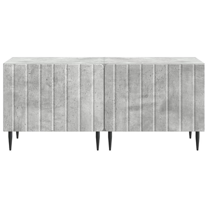 vidaXL TV Cabinet Concrete Grey Engineered Wood 6