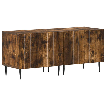 vidaXL TV Cabinet Smoked Oak Engineered Wood 2