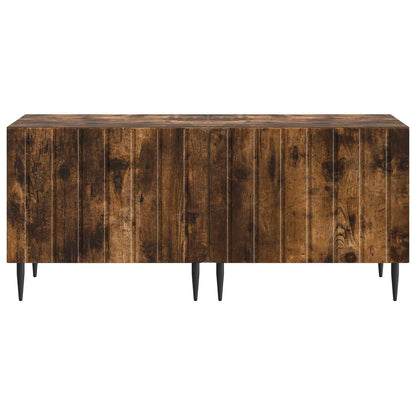 vidaXL TV Cabinet Smoked Oak Engineered Wood 6
