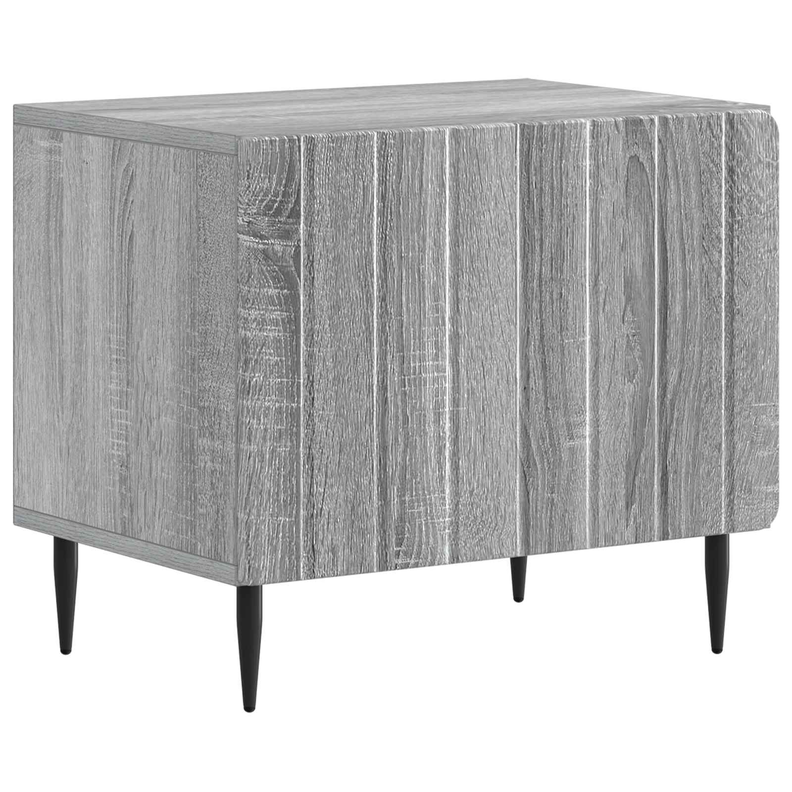 vidaXL TV Cabinet Grey Sonoma Engineered Wood 5