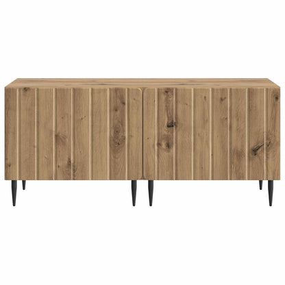 vidaXL TV Cabinet Artisan Oak Engineered Wood 6
