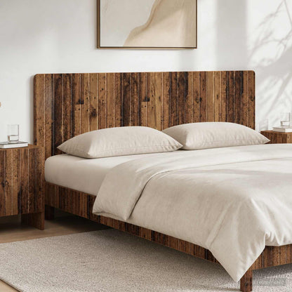vidaXL Wall-Mounted Headboard ZWOLLE Old Wood Engineered Wood 1