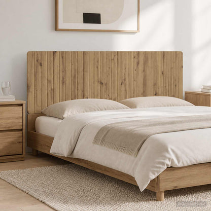vidaXL Wall-Mounted Headboard ZWOLLE Artisan Oak Engineered Wood 1