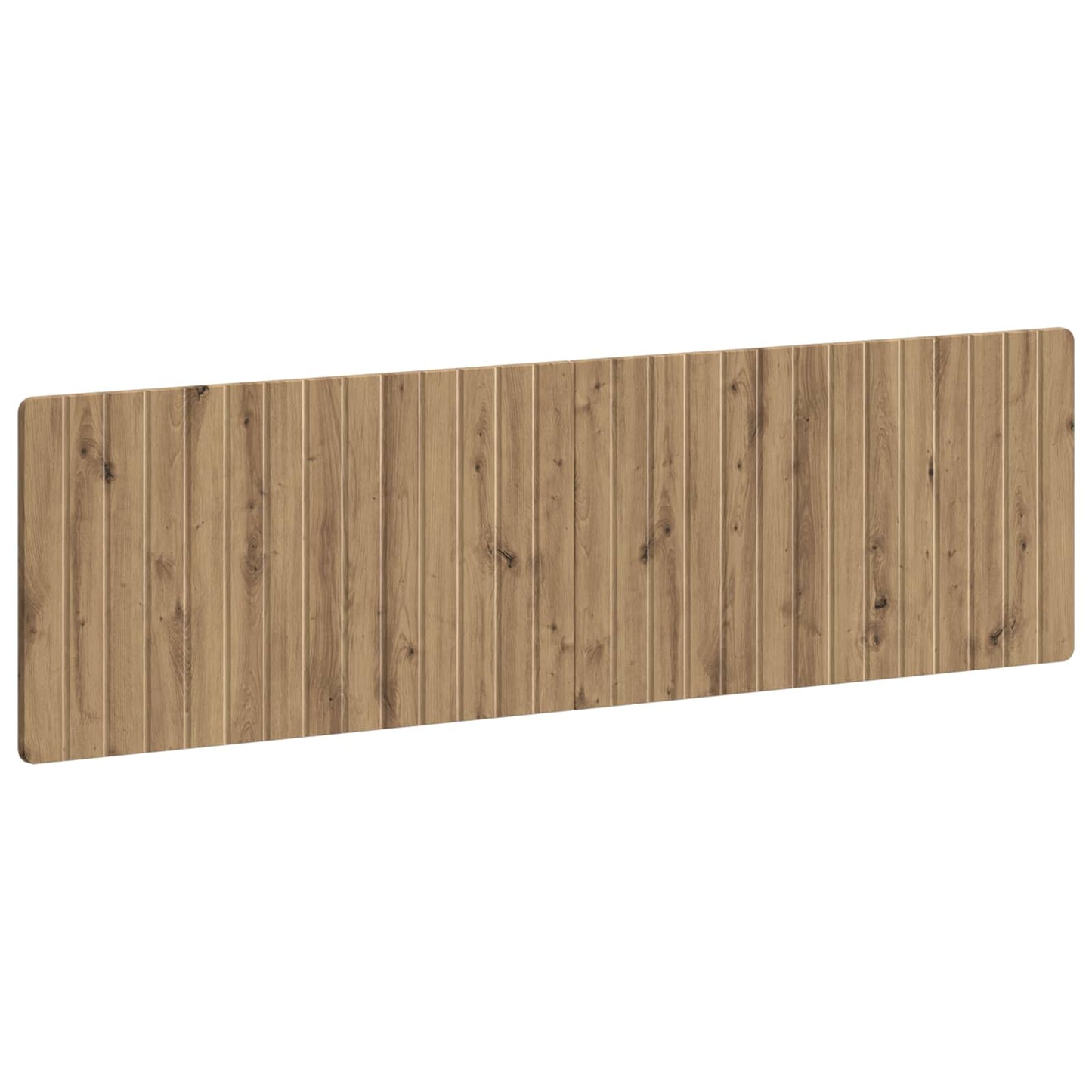 vidaXL Wall-Mounted Headboard ZWOLLE Artisan Oak Engineered Wood 2