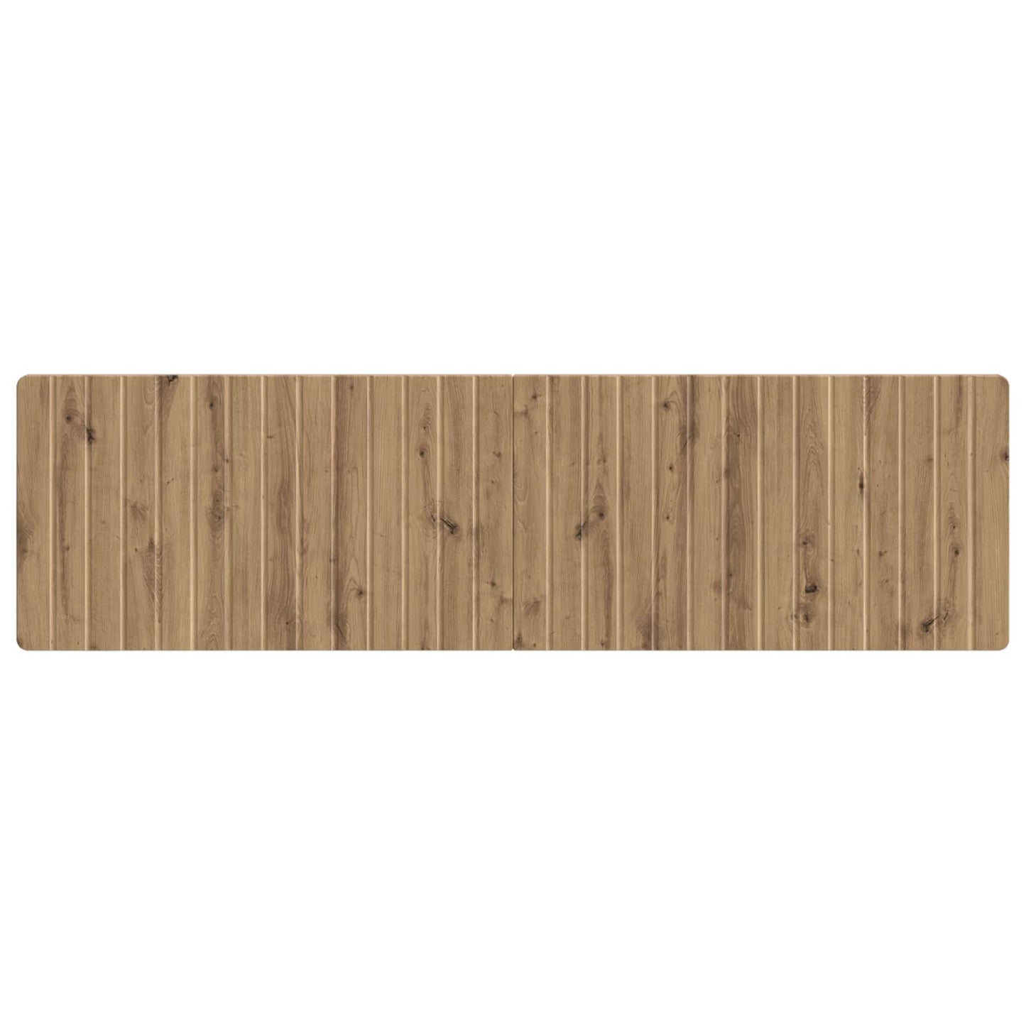 vidaXL Wall-Mounted Headboard ZWOLLE Artisan Oak Engineered Wood 3