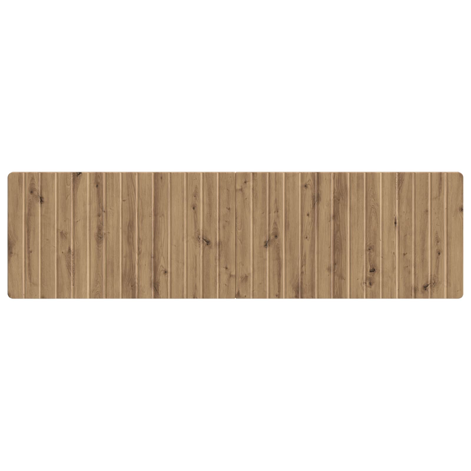 vidaXL Wall-Mounted Headboard ZWOLLE Artisan Oak Engineered Wood 3