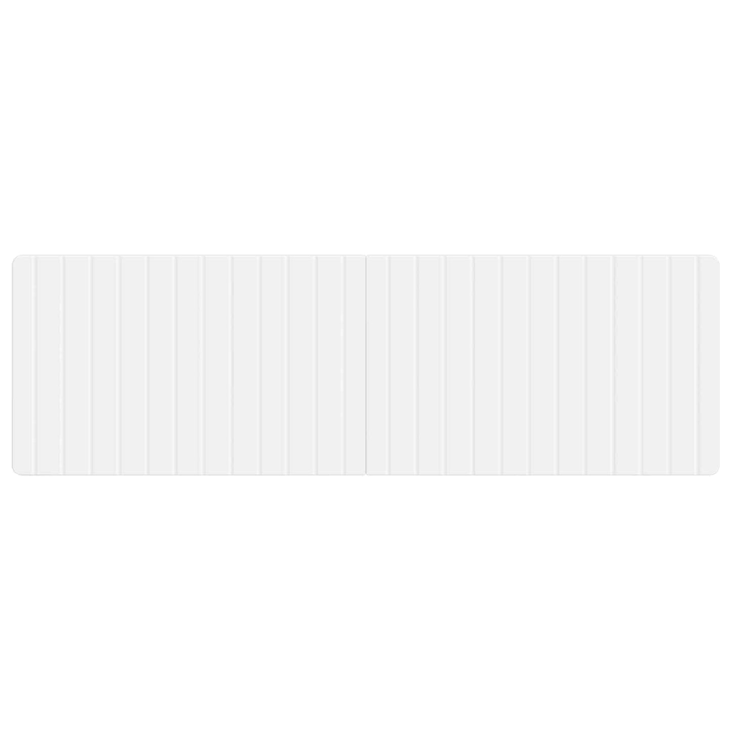 vidaXL Wall-Mounted Headboard ZWOLLE White Engineered Wood 3