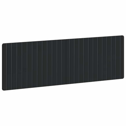 vidaXL Wall-Mounted Headboard ZWOLLE Black Engineered Wood 2