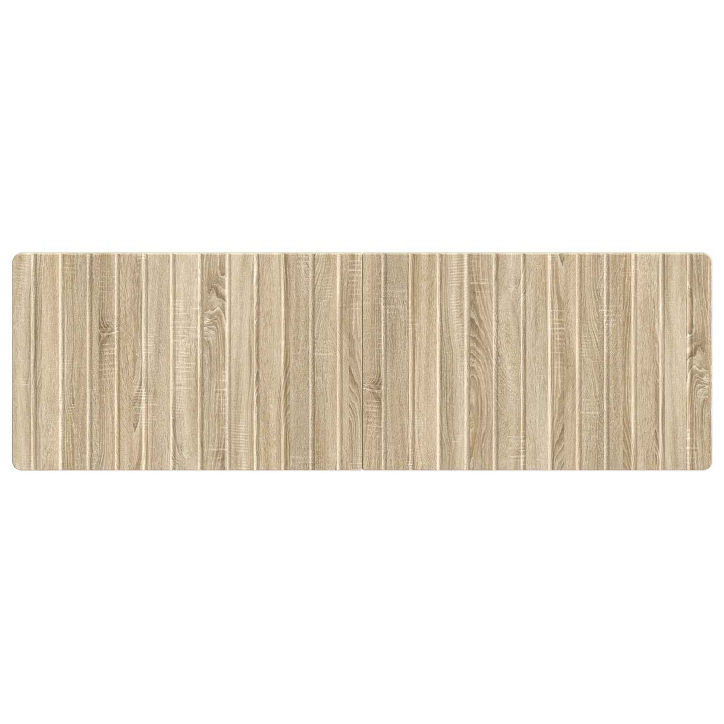vidaXL Wall-Mounted Headboard ZWOLLE Sonoma Oak Engineered Wood 3
