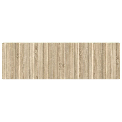 vidaXL Wall-Mounted Headboard ZWOLLE Sonoma Oak Engineered Wood 3