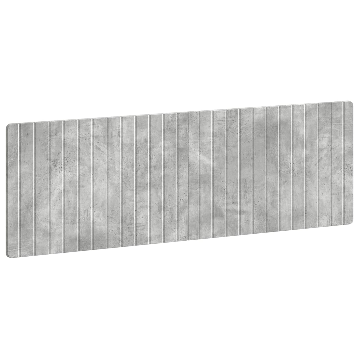vidaXL Wall-Mounted Headboard ZWOLLE Concrete Grey Engineered Wood 2