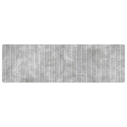 Wall-Mounted Headboard ZWOLLE Engineered Wood Width 160 cm Concrete grey