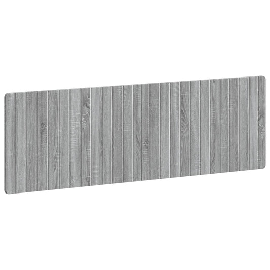 Grey Sonoma engineered wood headboard with vertical plank effect