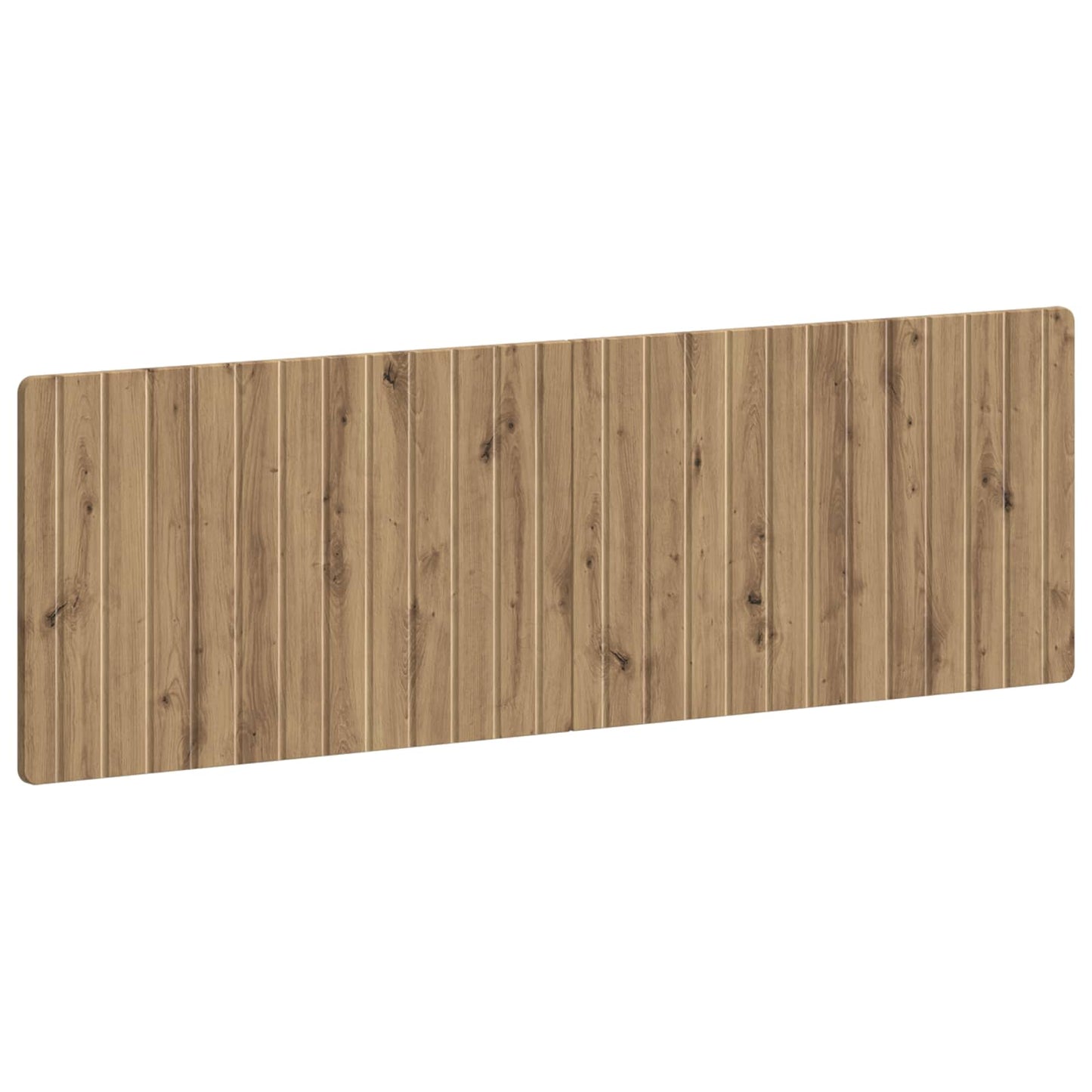 vidaXL Wall-Mounted Headboard ZWOLLE Artisan Oak Engineered Wood 2