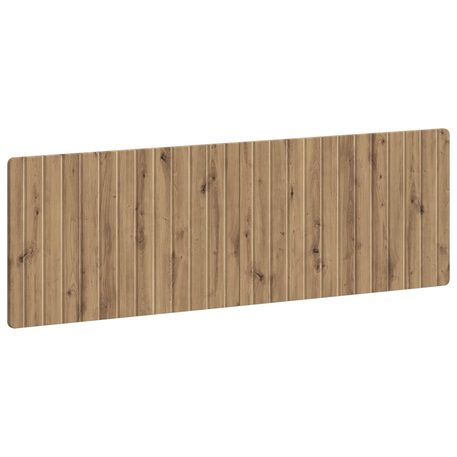 vidaXL Wall-Mounted Headboard ZWOLLE Artisan Oak Engineered Wood 2