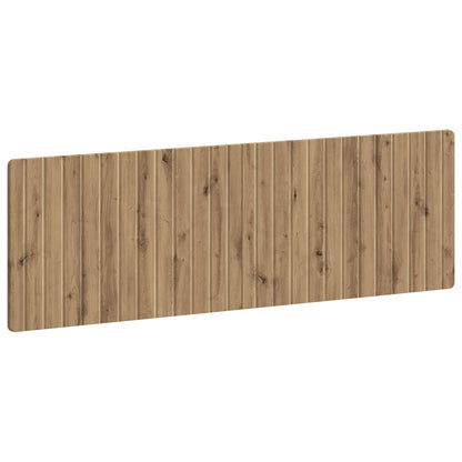 vidaXL Wall-Mounted Headboard ZWOLLE Artisan Oak Engineered Wood 2