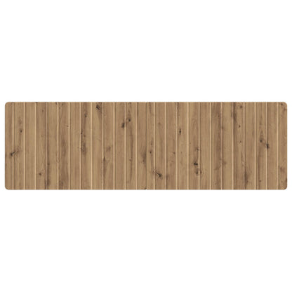vidaXL Wall-Mounted Headboard ZWOLLE Artisan Oak Engineered Wood 3