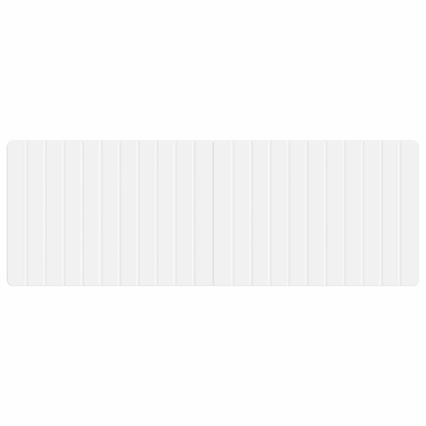 vidaXL Wall-Mounted Headboard ZWOLLE White Engineered Wood 3