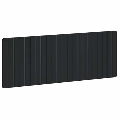 vidaXL Wall-Mounted Headboard ZWOLLE Black Engineered Wood 2