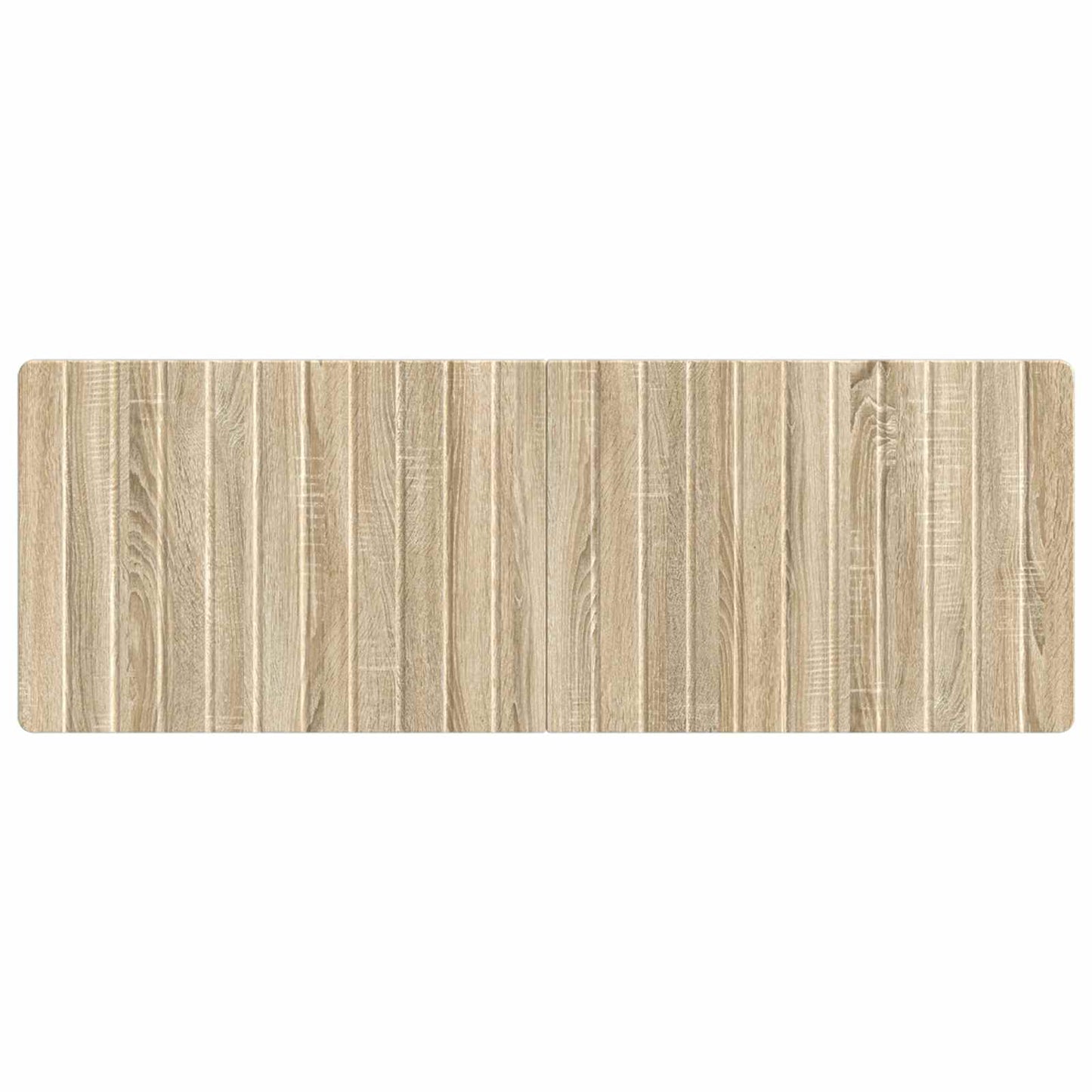 vidaXL Wall-Mounted Headboard ZWOLLE Sonoma Oak Engineered Wood 3
