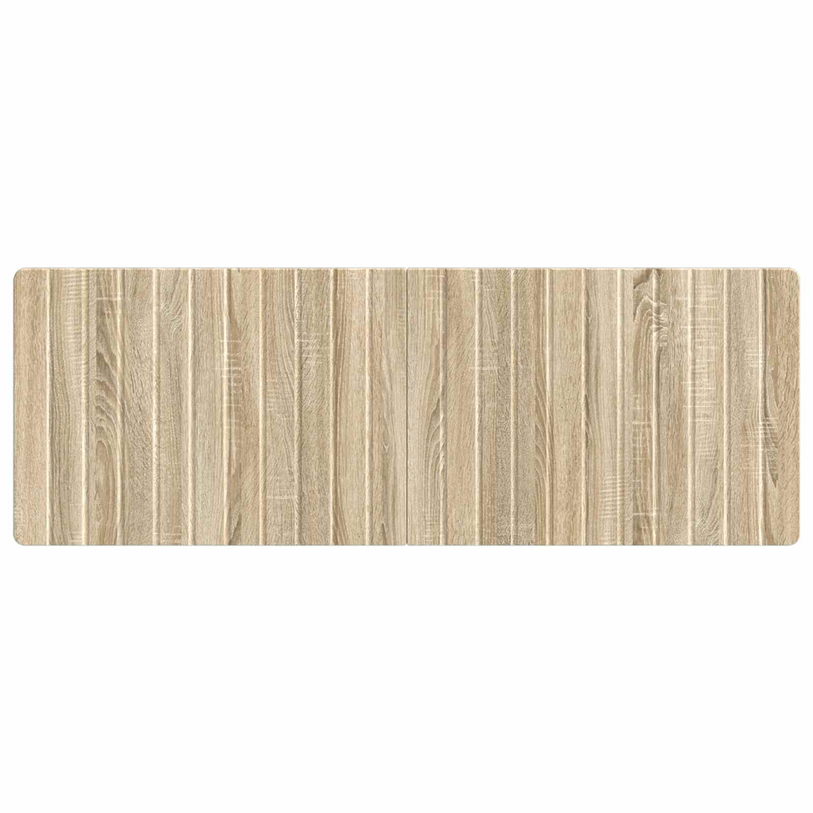 vidaXL Wall-Mounted Headboard ZWOLLE Sonoma Oak Engineered Wood 3