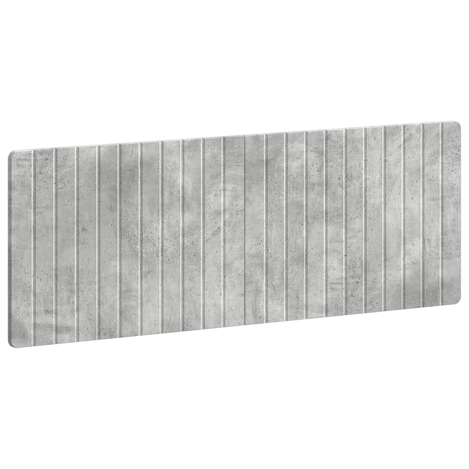 vidaXL Wall-Mounted Headboard ZWOLLE Concrete Grey Engineered Wood 2