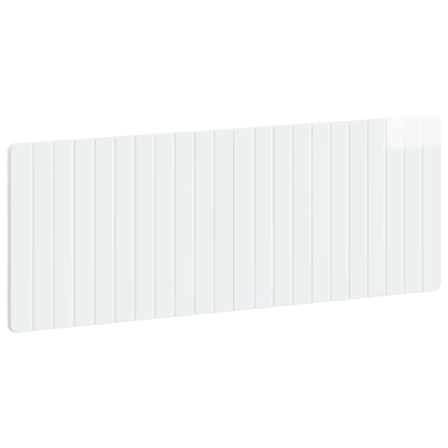 vidaXL Wall-Mounted Headboard ZWOLLE High Gloss White Engineered Wood 2