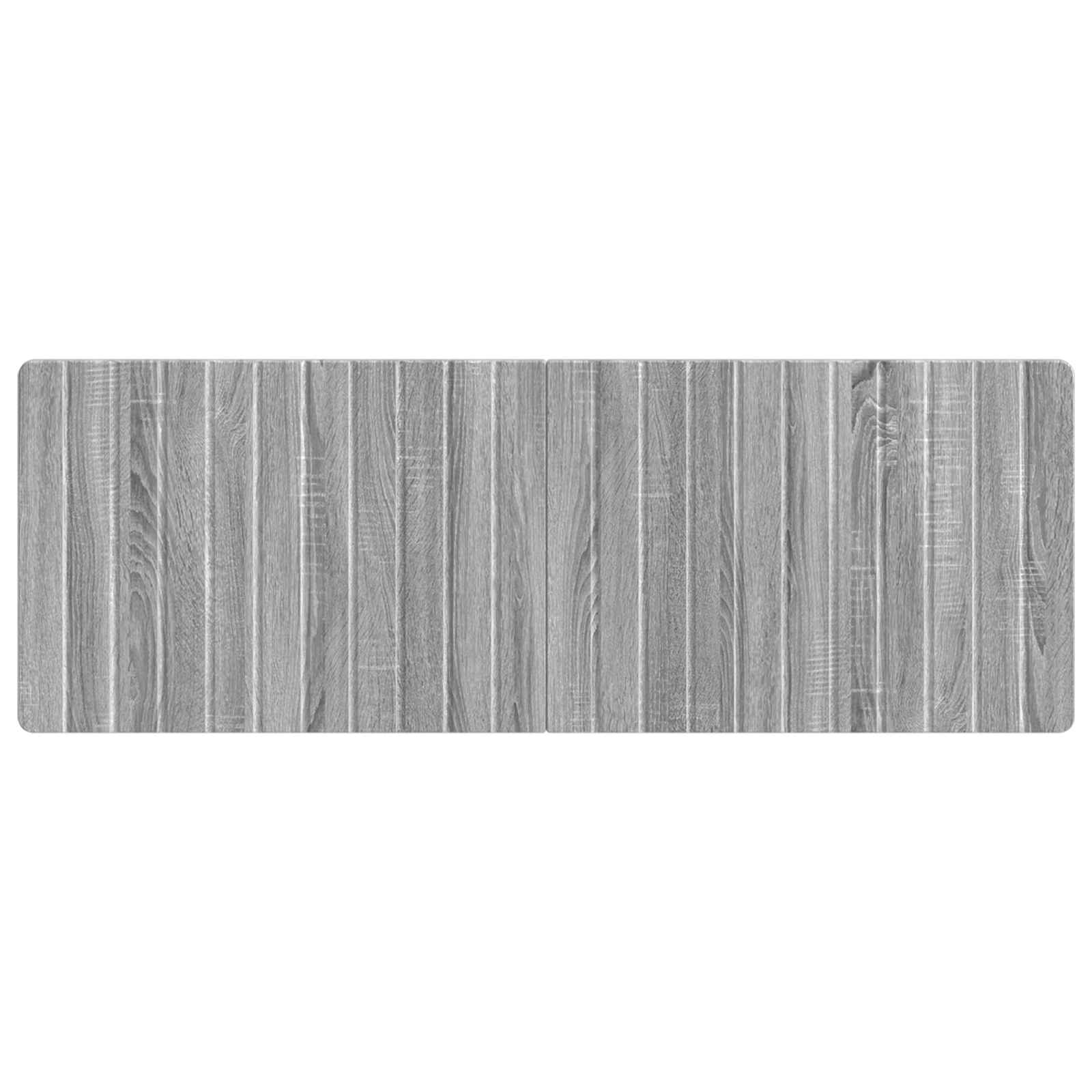 vidaXL Wall-Mounted Headboard ZWOLLE Grey Sonoma Engineered Wood 3