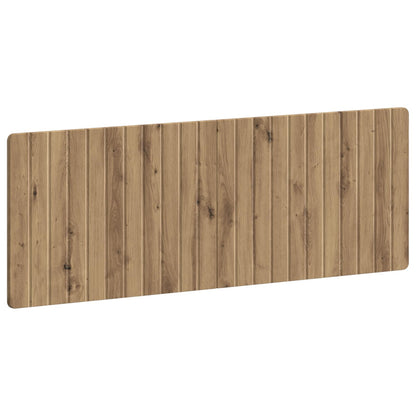 vidaXL Wall-Mounted Headboard ZWOLLE Artisan Oak Engineered Wood 2