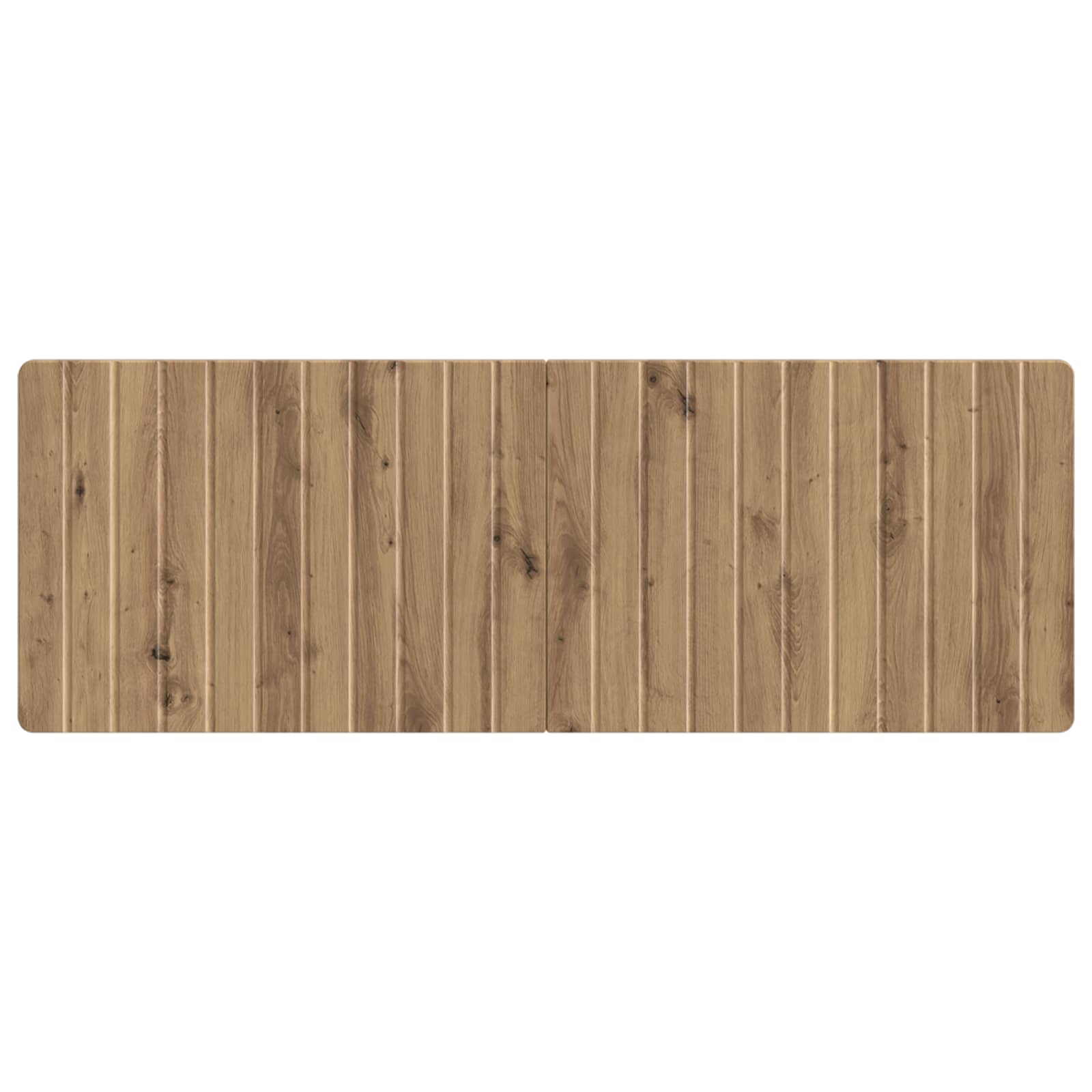vidaXL Wall-Mounted Headboard ZWOLLE Artisan Oak Engineered Wood 3
