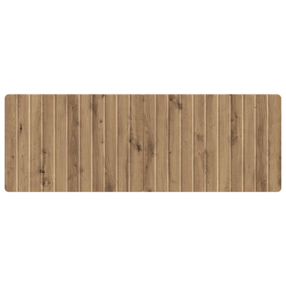 vidaXL Wall-Mounted Headboard ZWOLLE Artisan Oak Engineered Wood 3