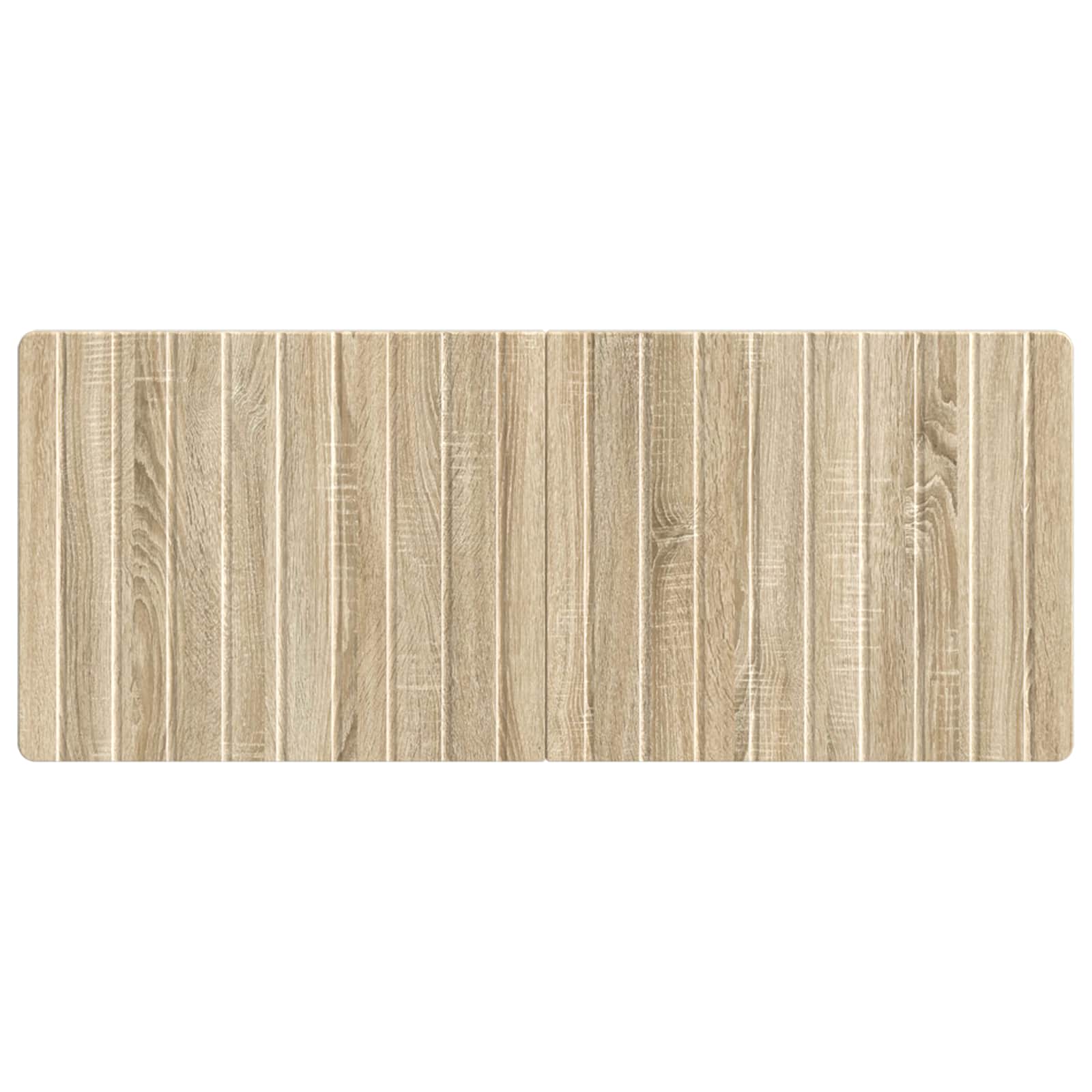 vidaXL Wall-Mounted Headboard ZWOLLE Sonoma Oak Engineered Wood 3