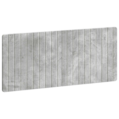 vidaXL Wall-Mounted Headboard ZWOLLE Concrete Grey Engineered Wood 2
