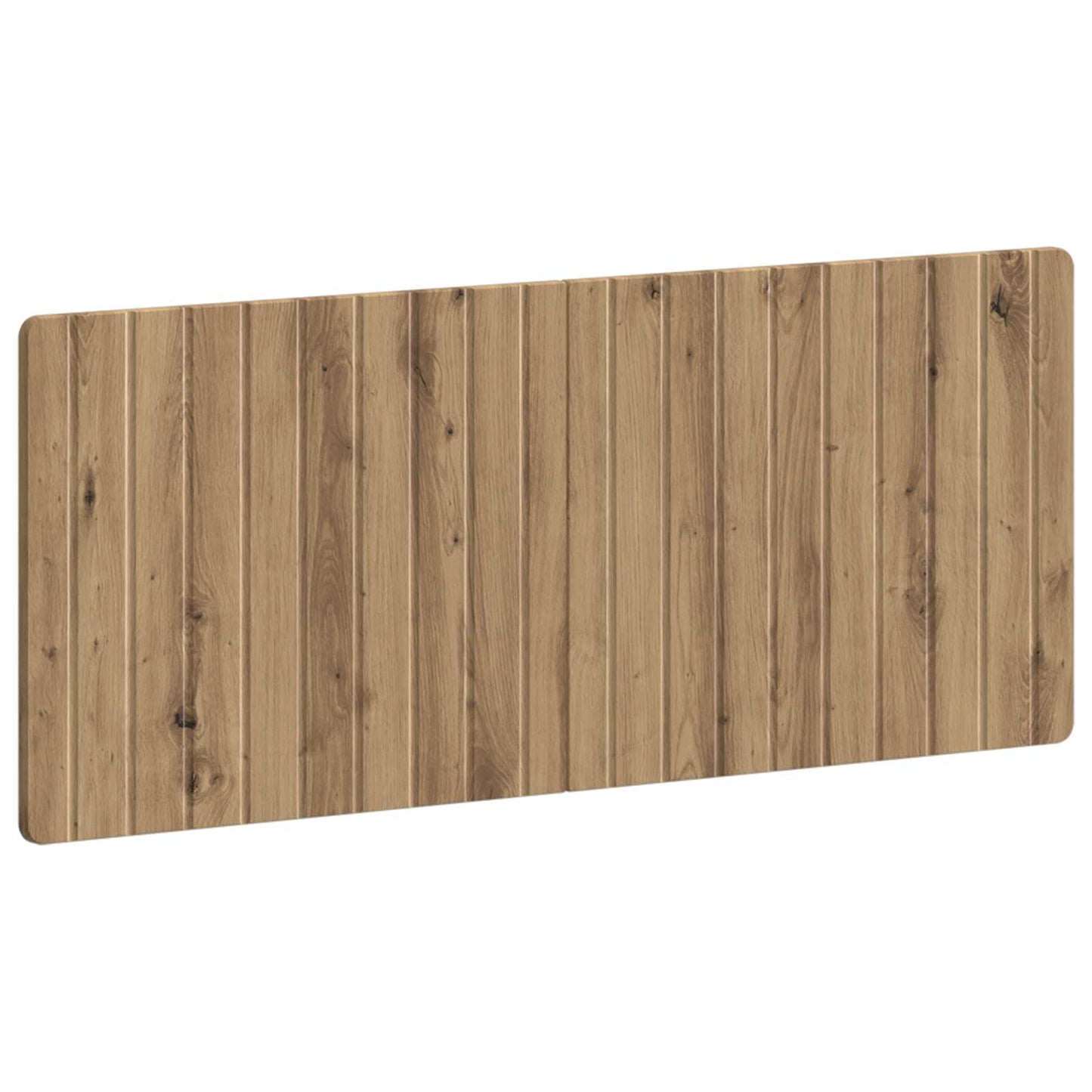 vidaXL Wall-Mounted Headboard ZWOLLE Artisan Oak Engineered Wood 2