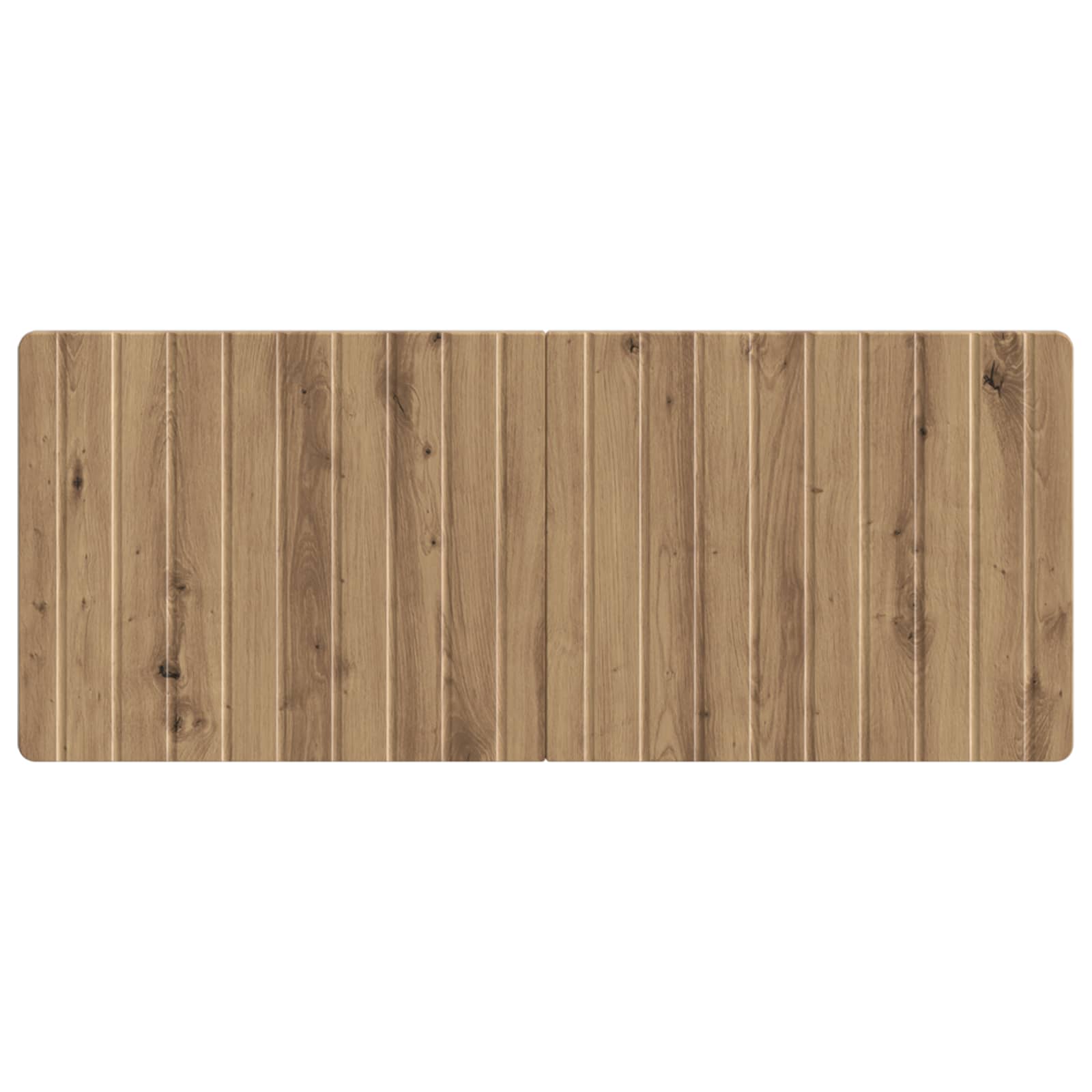 vidaXL Wall-Mounted Headboard ZWOLLE Artisan Oak Engineered Wood 3