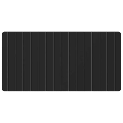 vidaXL Wall-Mounted Headboard ZWOLLE Black Engineered Wood 3