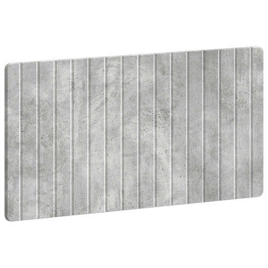 vidaXL Wall-Mounted Headboard ZWOLLE Concrete Grey Engineered Wood 2