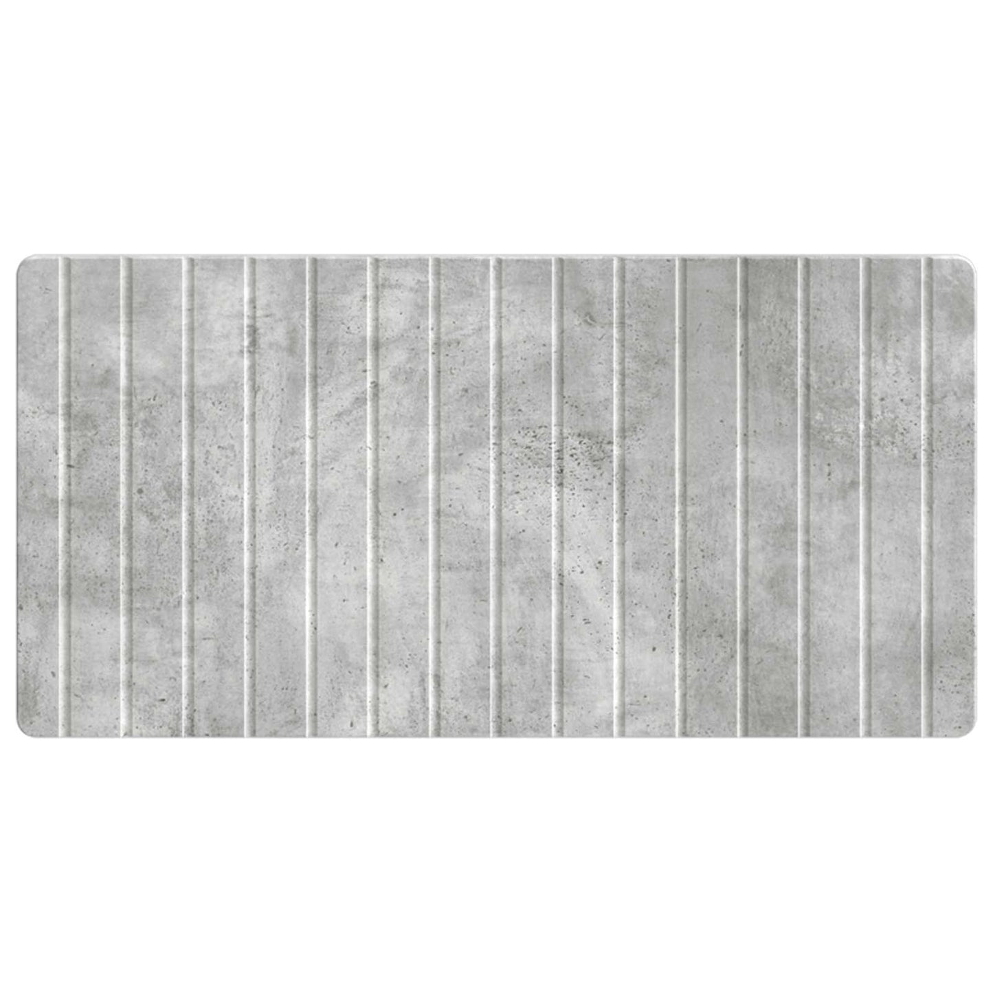 vidaXL Wall-Mounted Headboard ZWOLLE Concrete Grey Engineered Wood 3