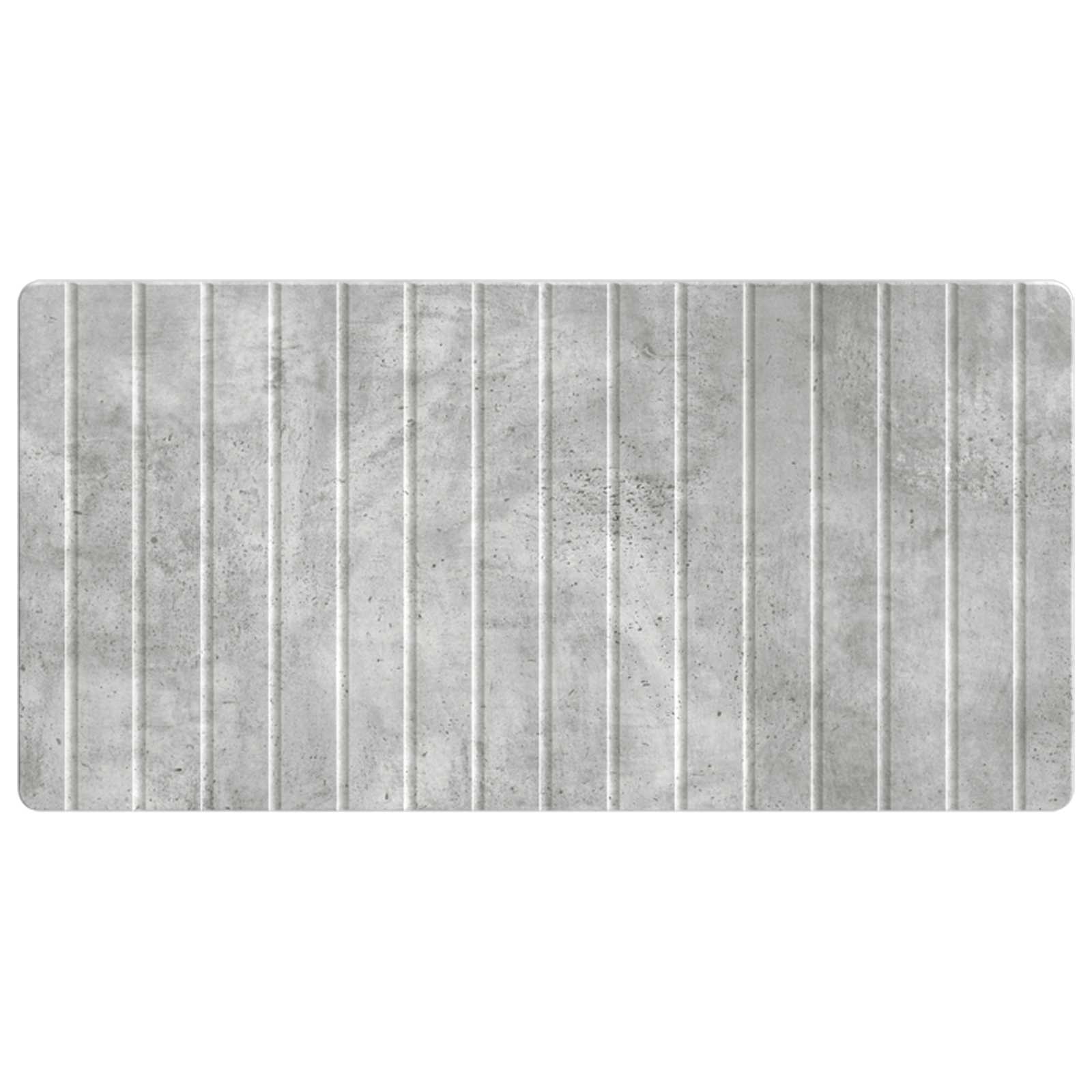 vidaXL Wall-Mounted Headboard ZWOLLE Concrete Grey Engineered Wood 3