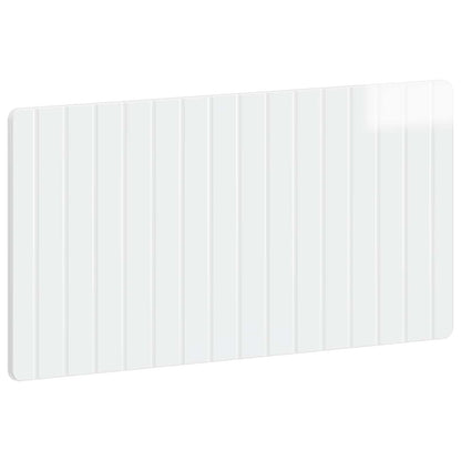vidaXL Wall-Mounted Headboard ZWOLLE High Gloss White Engineered Wood 2
