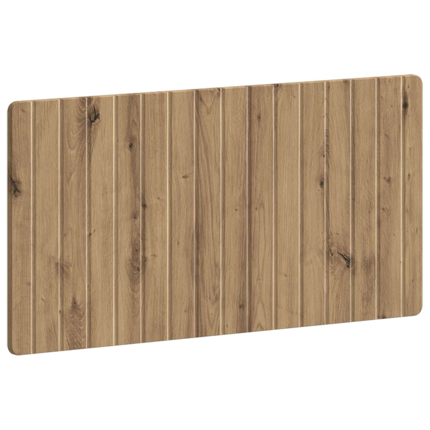 vidaXL Wall-Mounted Headboard ZWOLLE Artisan Oak Engineered Wood 2