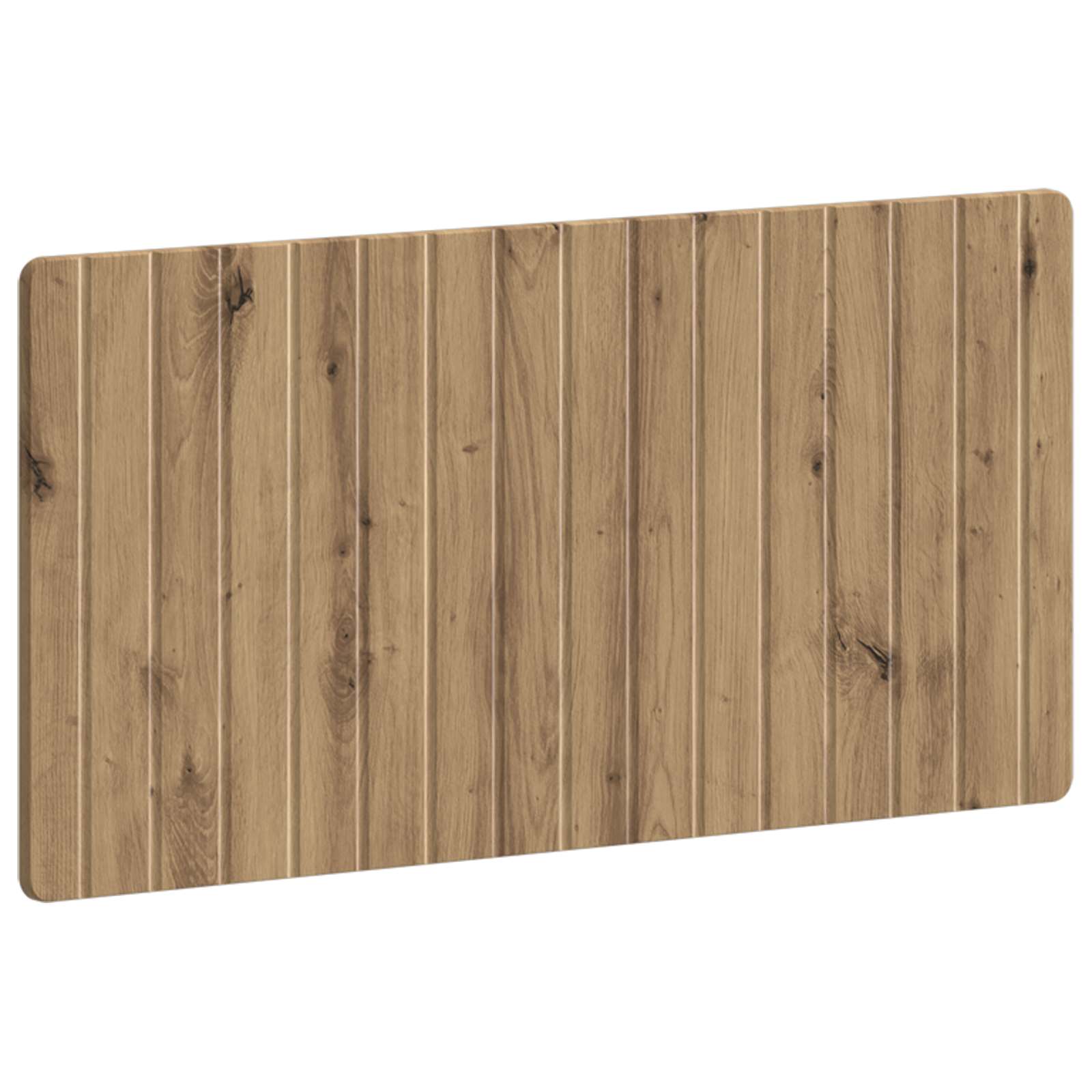 vidaXL Wall-Mounted Headboard ZWOLLE Artisan Oak Engineered Wood 2